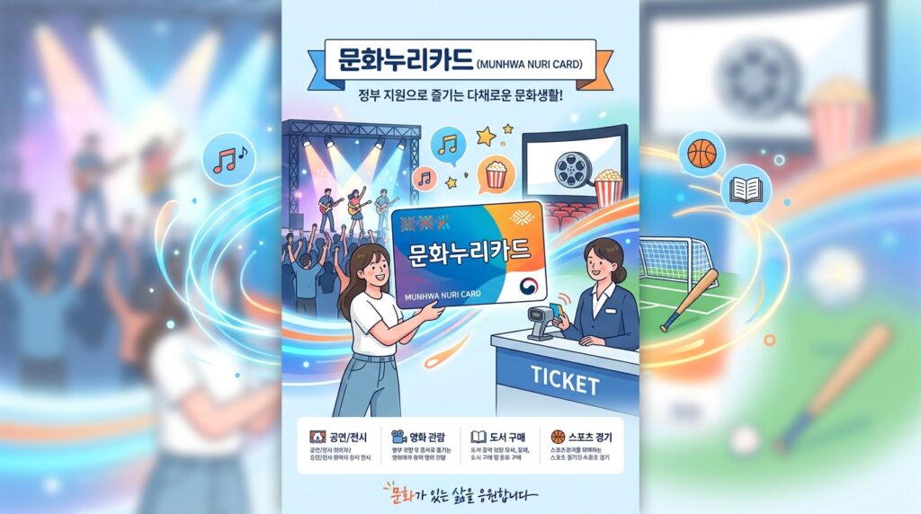 2026 문화누리카드 신청방법 - 기초생활수급자 차상위계층 문화지원금 안내